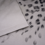 ESAIAS Washed Leopard Graphic T-Shirt