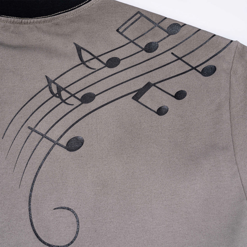 ESAIAS Washed Leopard Graphic T-Shirt