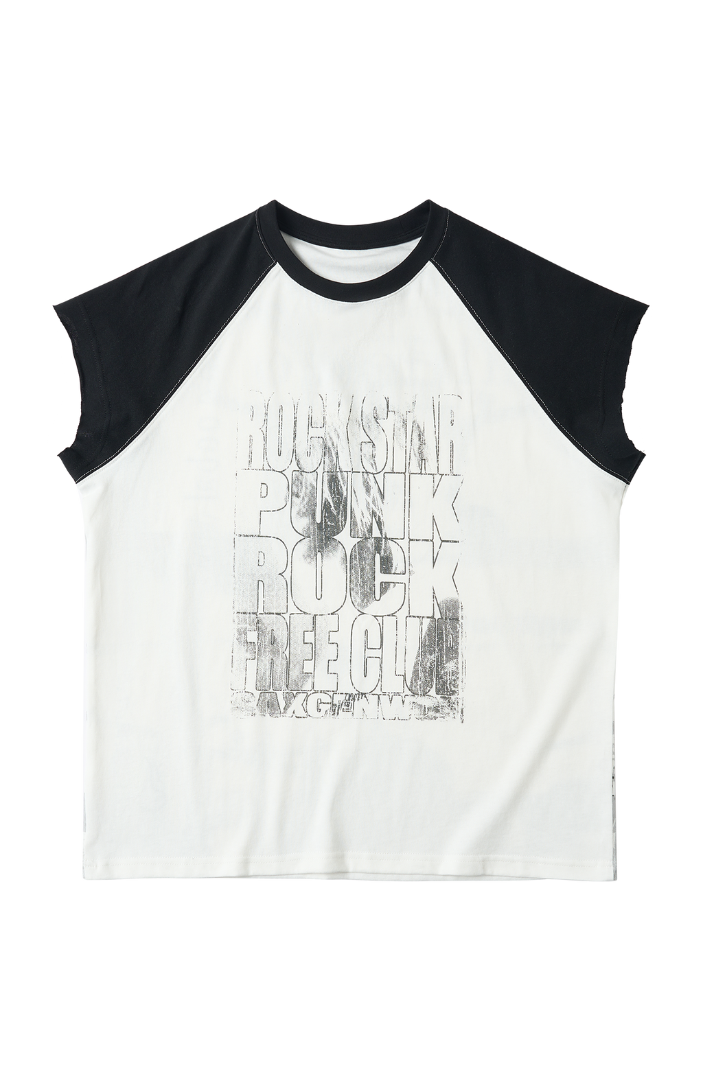 SAVAGEGROWTHWORLD Washed Rockstar Raglan T-Shirt