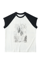 SAVAGEGROWTHWORLD Washed Rockstar Raglan T-Shirt