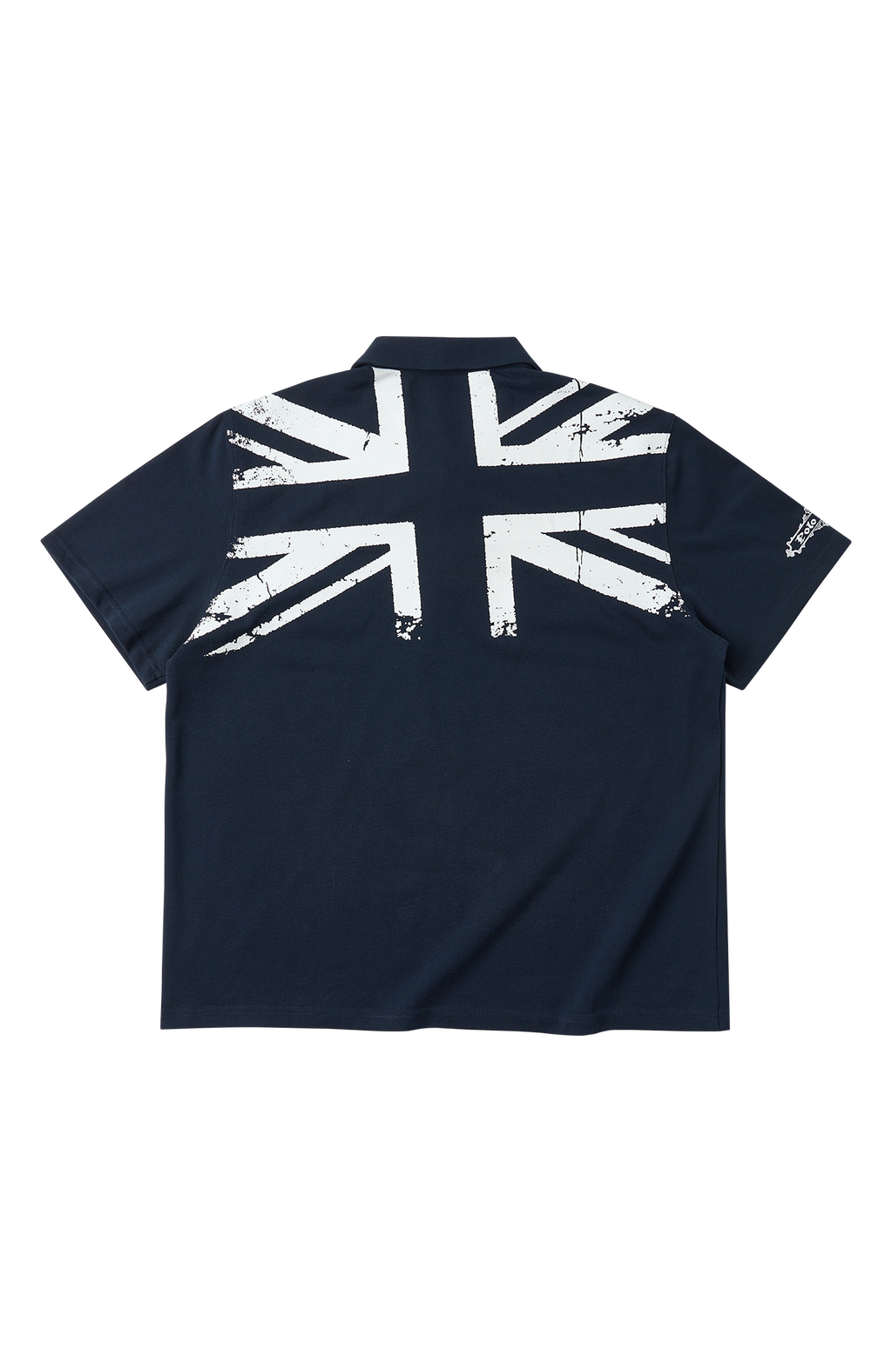 SAVAGEGROWTHWORLD Retro Crest Graphic Polo Tee