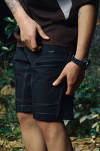ENSHADOWER Deconstructed Multi Pockets Utility Shorts