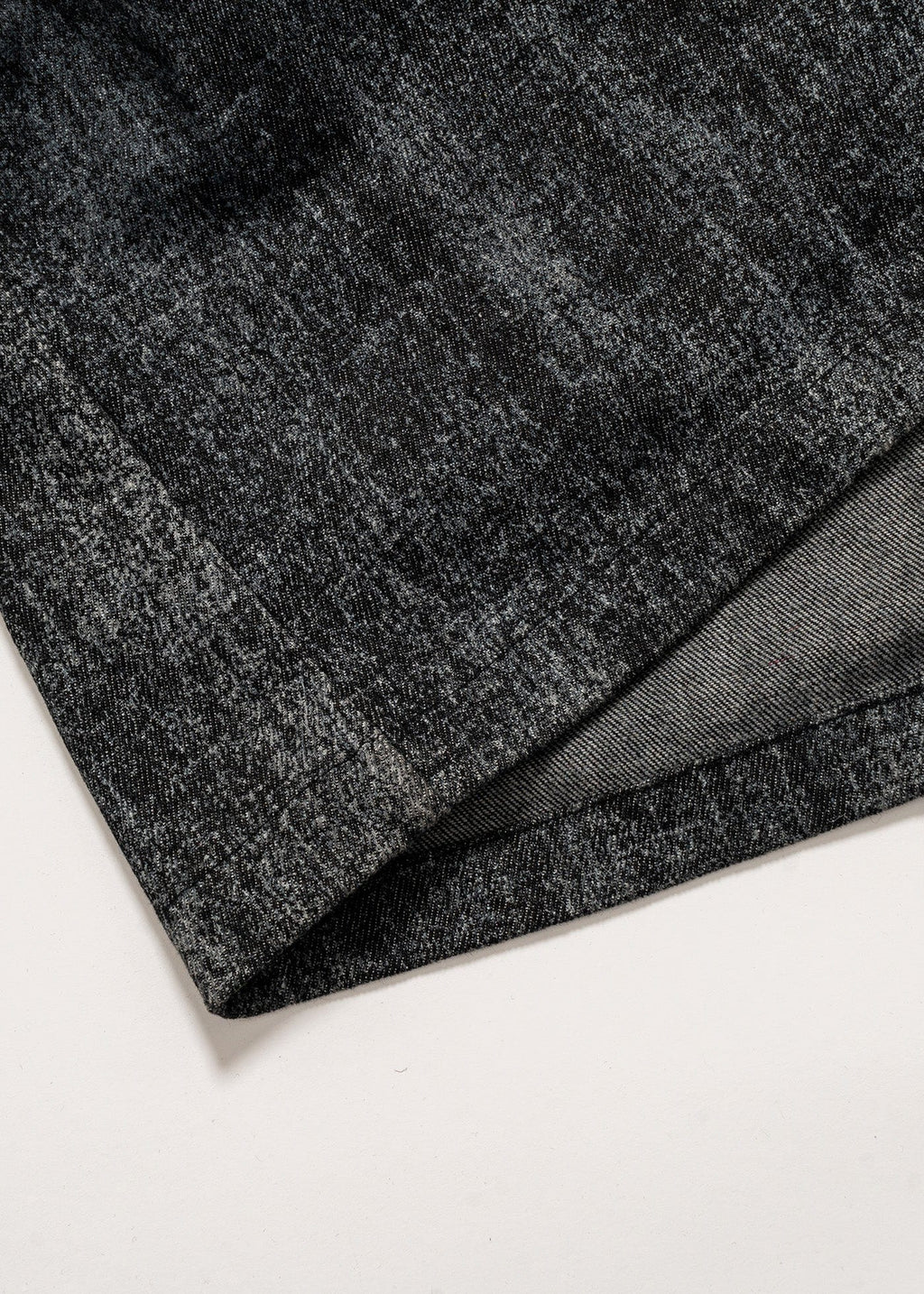 KADAKADA Detachable Ribbon Washed Oversize Flare Jeans