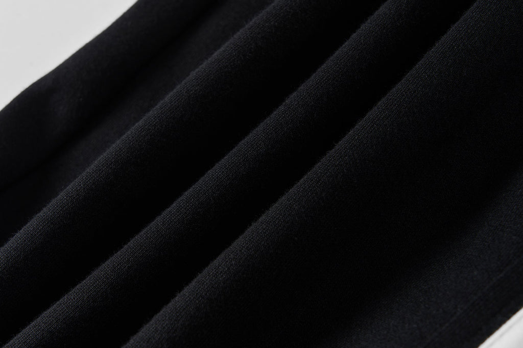 SAVAGEGROWTHWORLD Back-Arc Striped Graphic Track Pants
