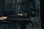 NEIGBORL Ripped Wash Straight-Leg Jeans