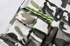 SAVAGEGROWTHWORLD Camo Reflective Multi-Pocket Cargo Pants