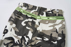SAVAGEGROWTHWORLD Camo Reflective Multi-Pocket Cargo Pants