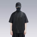 SILENSTORM Asymmetrical Mesh Deconstructed T-Shirt