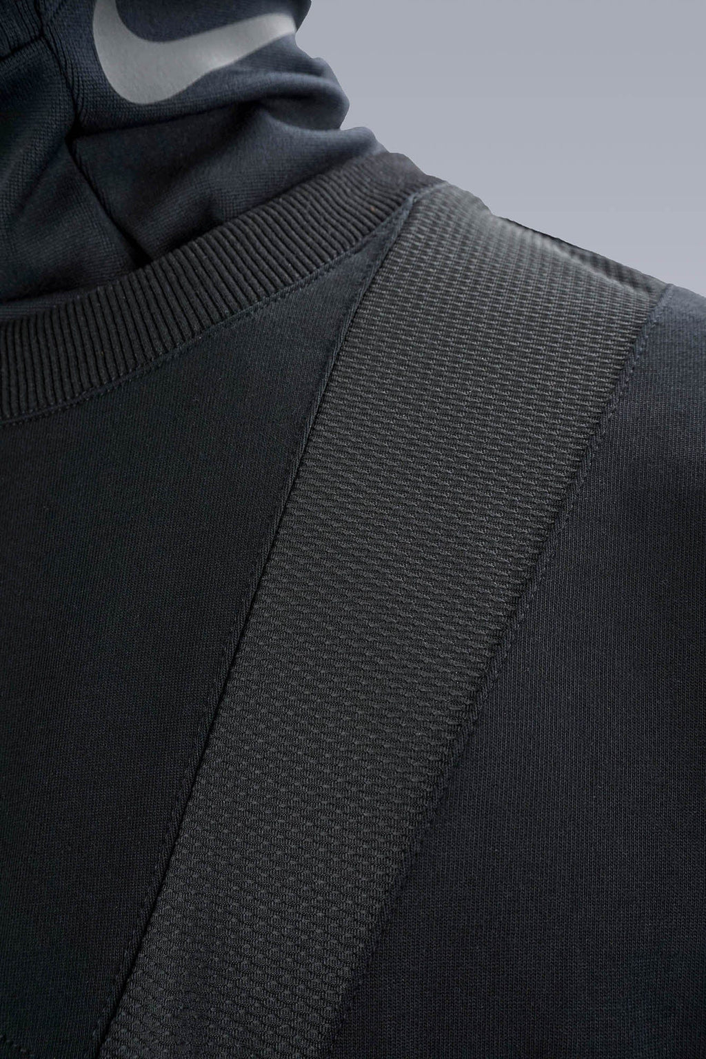 SILENSTORM Asymmetrical Mesh Deconstructed T-Shirt