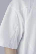 SILENSTORM Asymmetrical Mesh Deconstructed T-Shirt