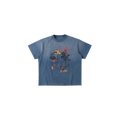 SAVAGEGROWTHWORLD Washed Graffiti Boxy Tee