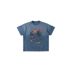 SAVAGEGROWTHWORLD Washed Graffiti Boxy Tee
