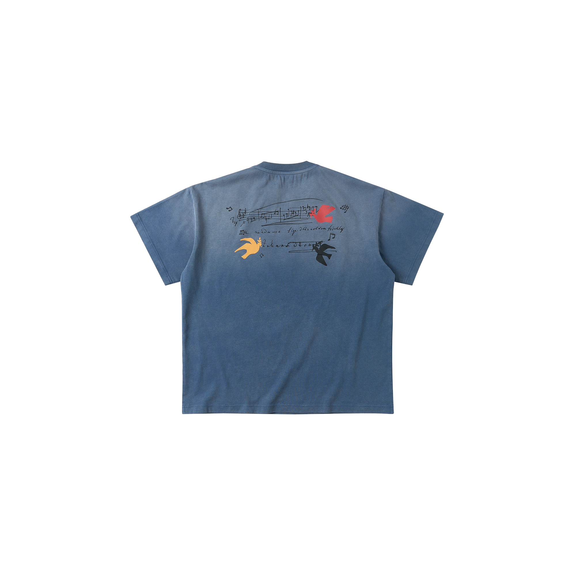 SAVAGEGROWTHWORLD Washed Graffiti Boxy Tee