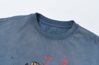 SAVAGEGROWTHWORLD Washed Graffiti Boxy Tee