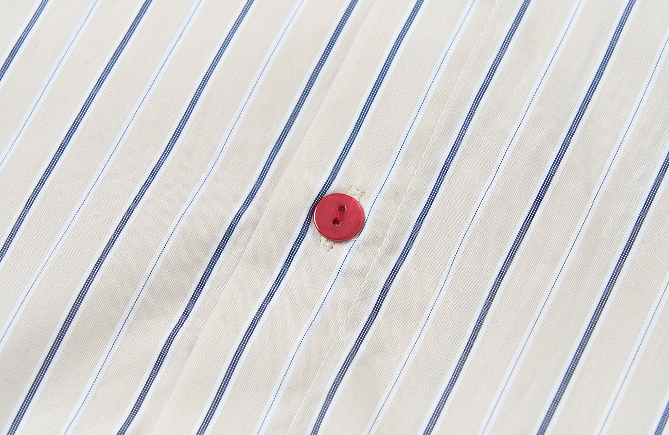 SAVAGEGROWTHWORLD Sketch Stripe Short Sleeve Shirt