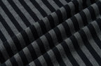SAVAGEGROWTHWORLD Silver Foil Graphic Stripe T-Shirt