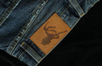 NEIGBORL Distressed Straight-Leg Denim Pants