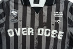 SAVAGEGROWTHWORLD OVERDOSE Distressed Striped Jersey