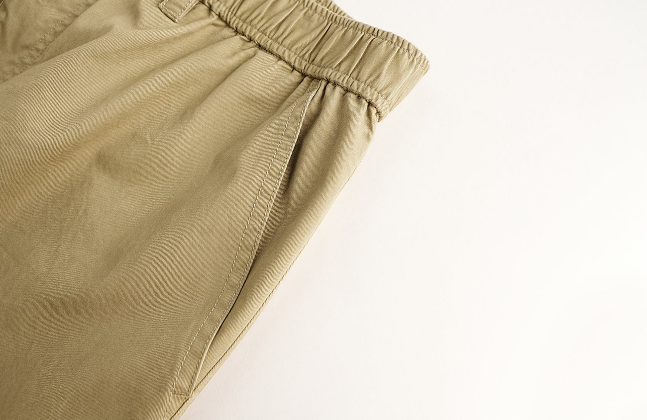 ORGANIC EMOTION Curved-Seam Workwear Jeans