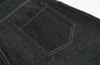 ORGANIC EMOTION Contrast-Paneled Workwear Jeans