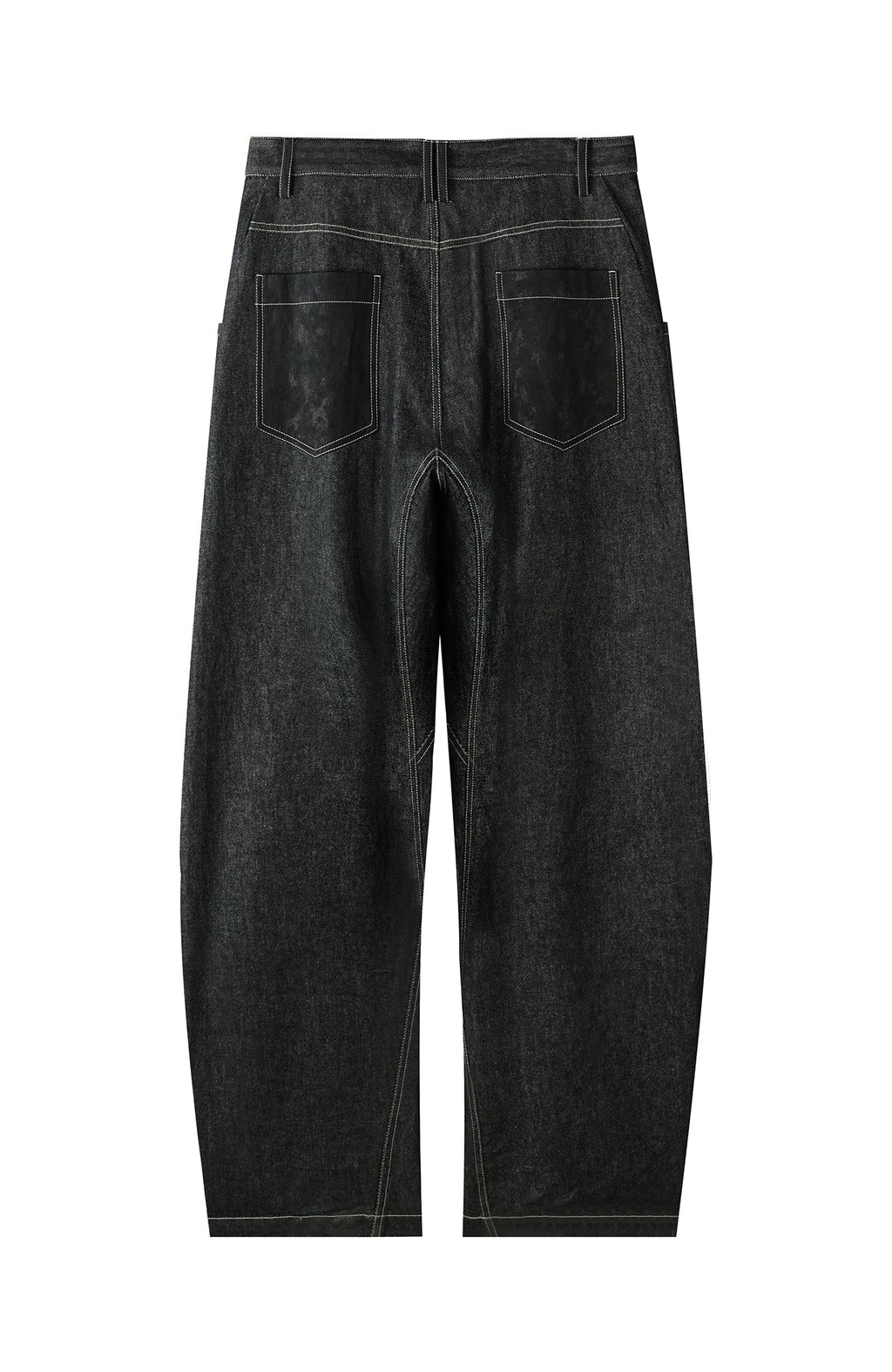 ORGANIC EMOTION Contrast-Paneled Workwear Jeans
