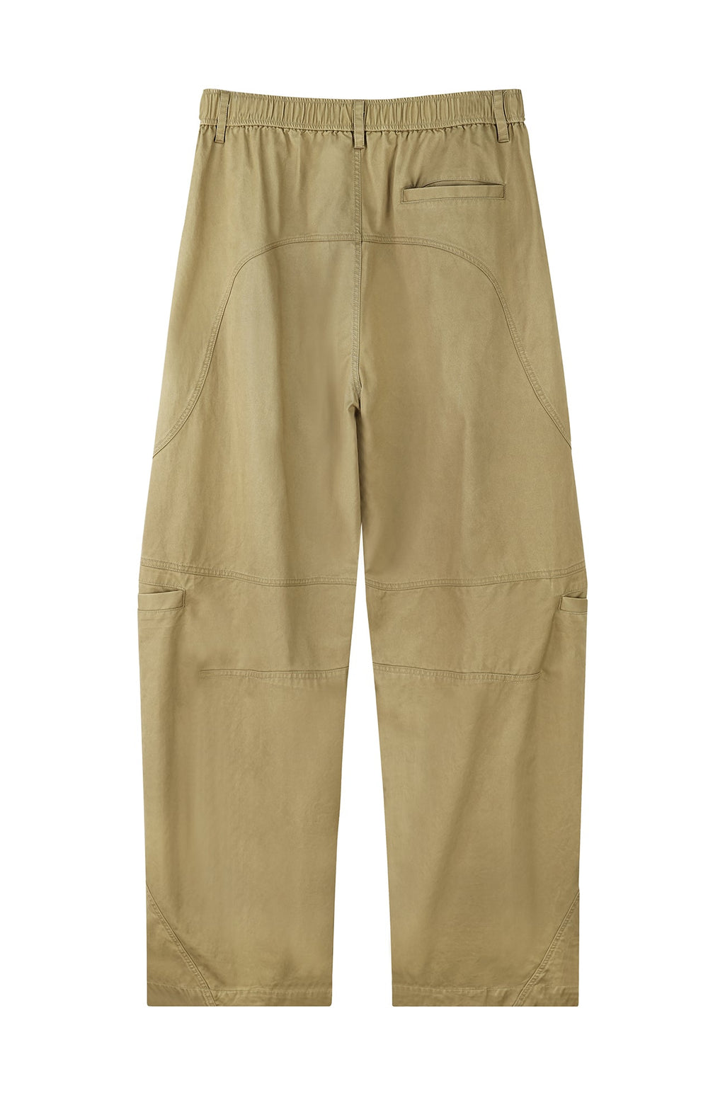 ORGANIC EMOTION Curved-Seam Workwear Jeans