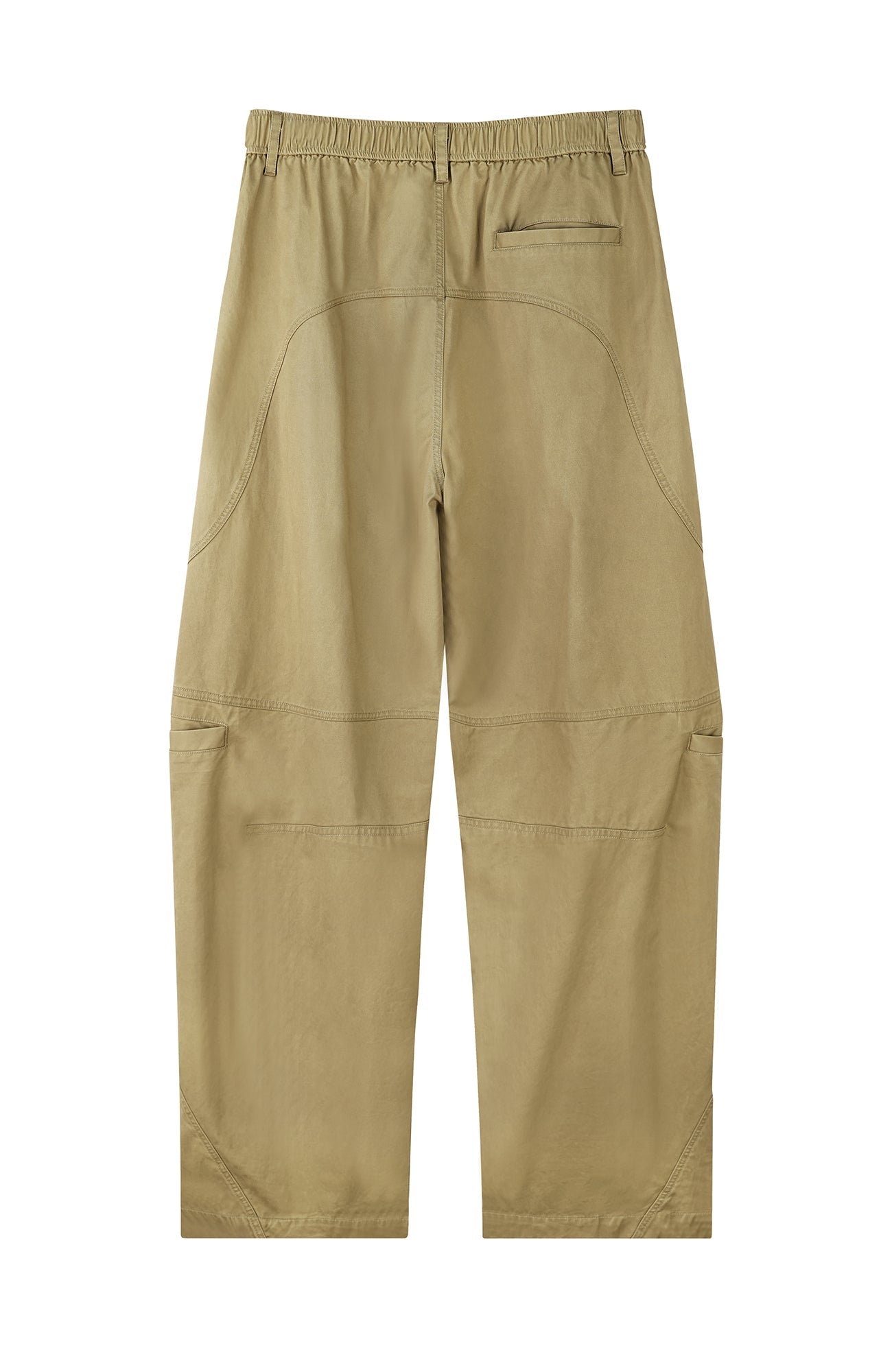 ORGANIC EMOTION Curved-Seam Workwear Jeans