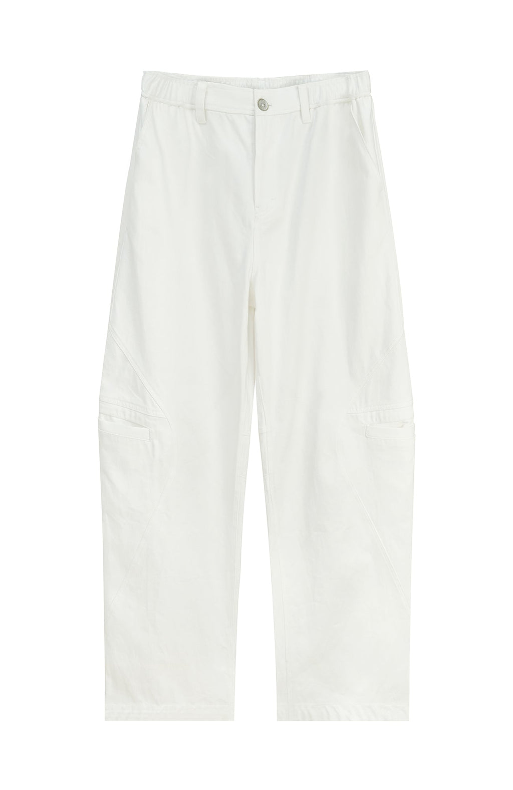 ORGANIC EMOTION Curved-Seam Workwear Jeans