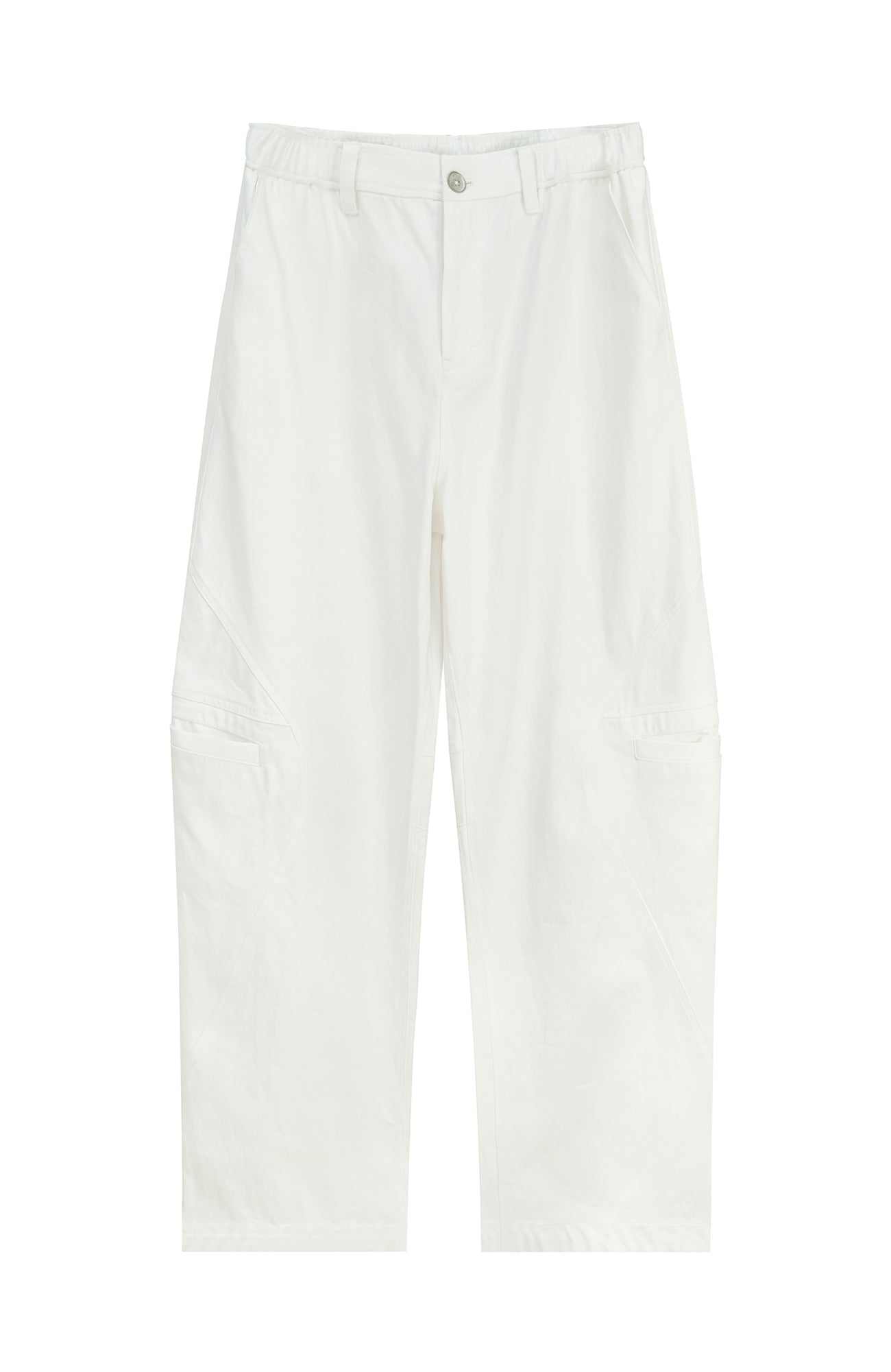 ORGANIC EMOTION Curved-Seam Workwear Jeans