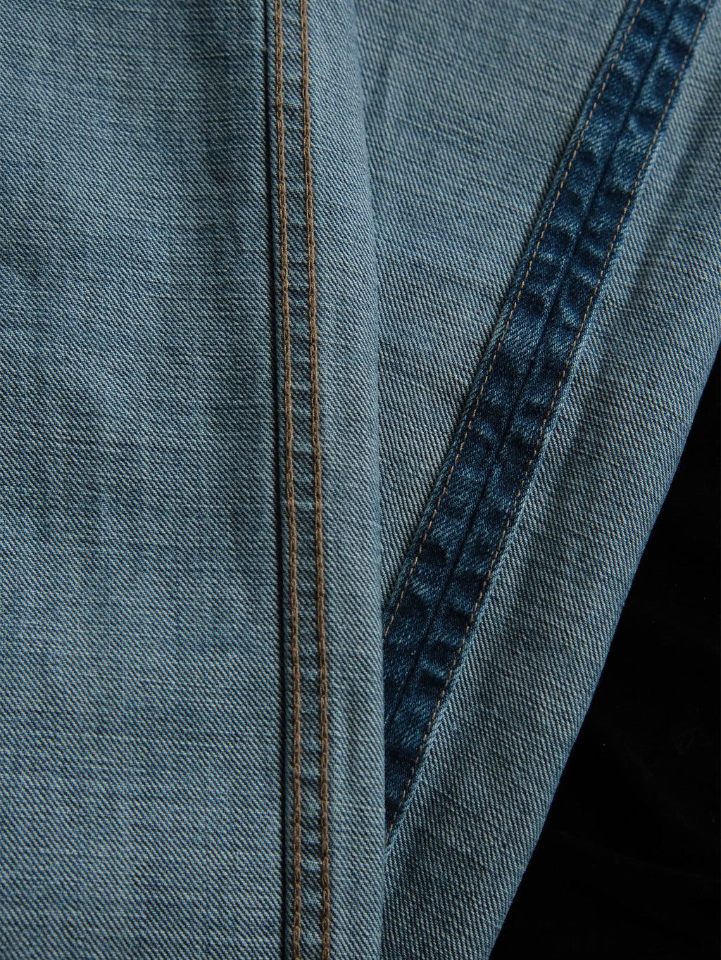 NEIGBORL Washed Distressed Straight-Leg Jeans