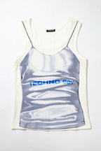 KADAKADA Technoboy Faux-Layer Tank Top