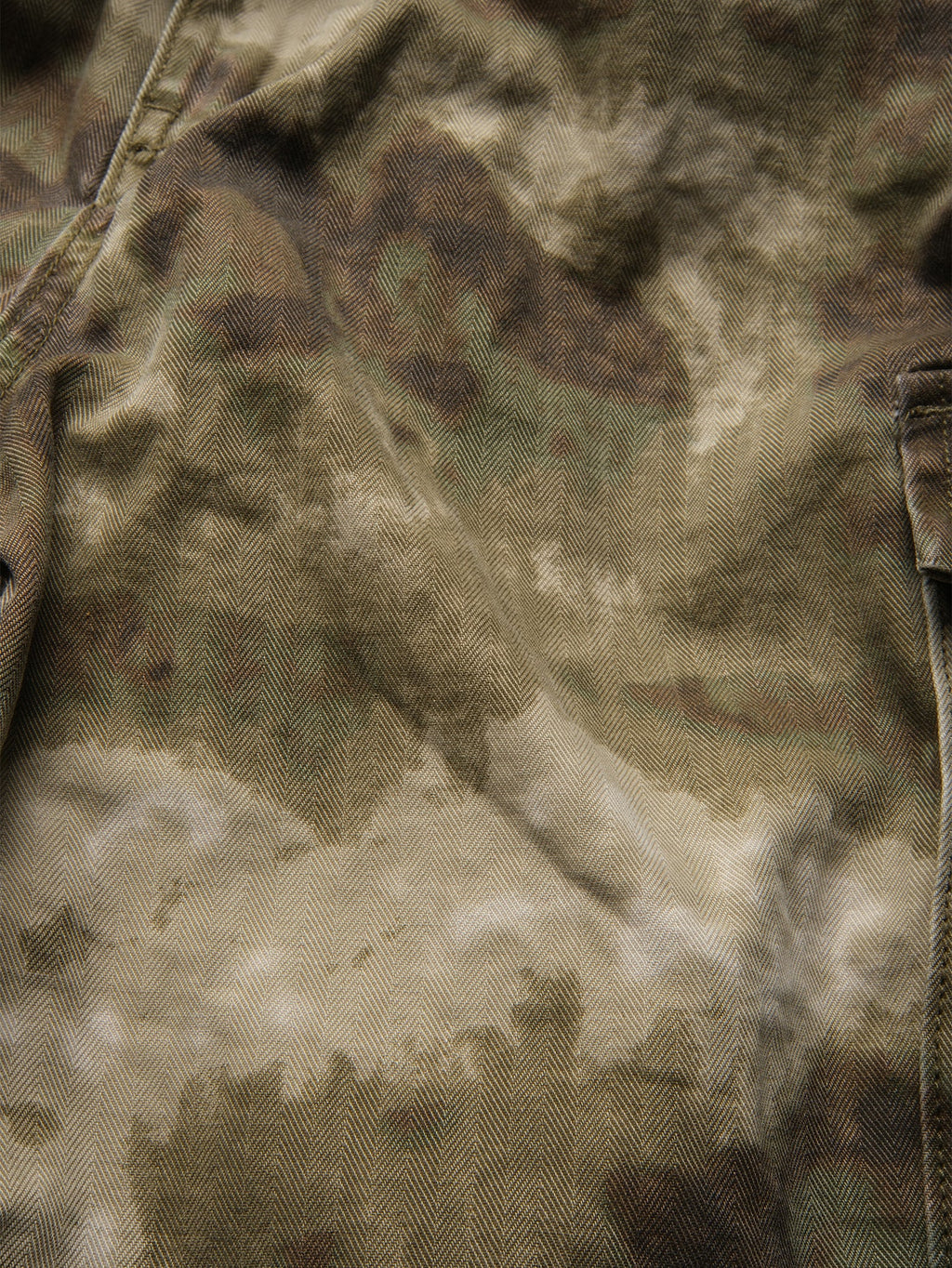 NEIGBORL Retro Washed Camo Cargo Shorts
