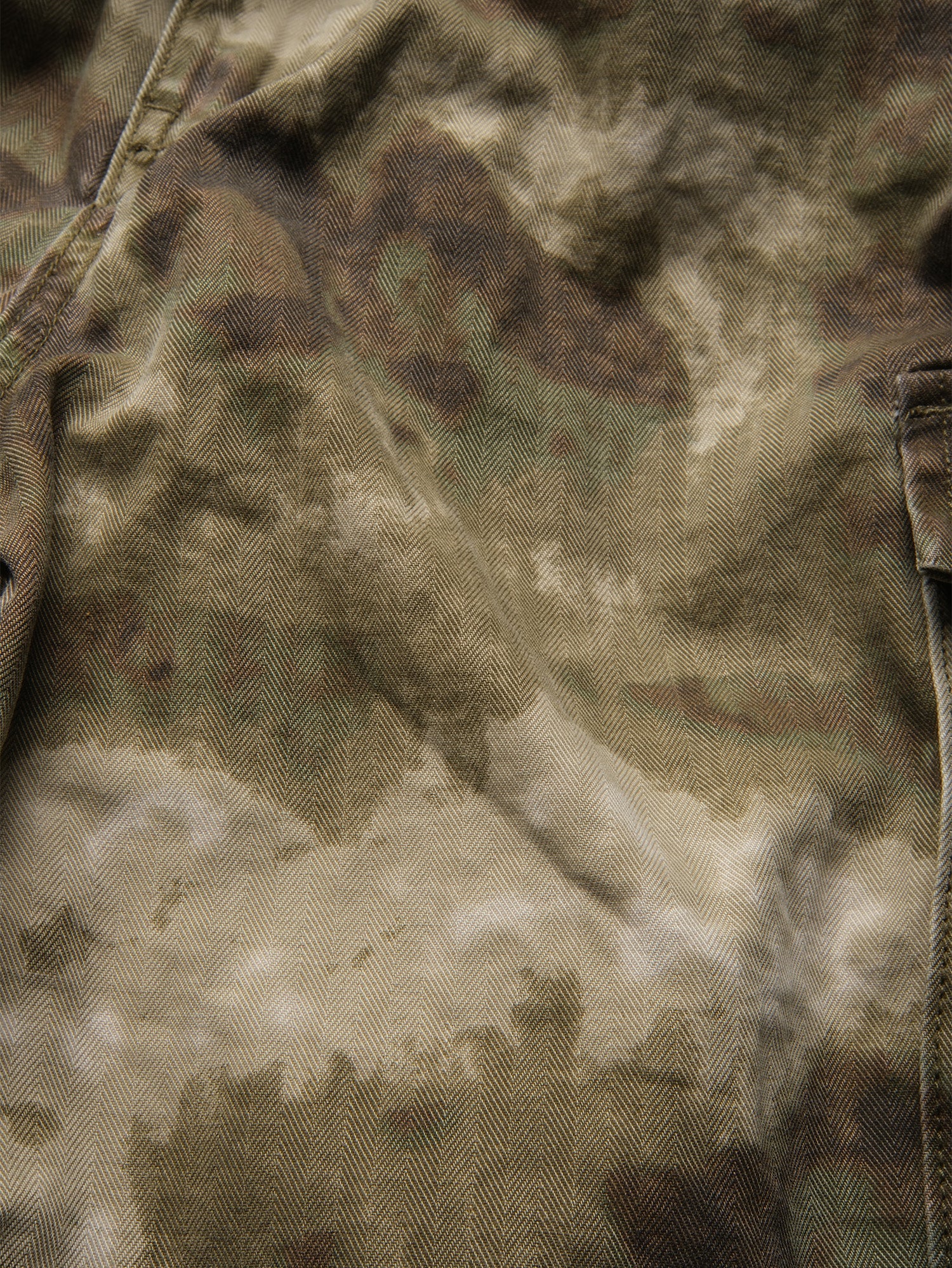 NEIGBORL Retro Washed Camo Cargo Shorts