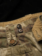 NEIGBORL Retro Washed Camo Cargo Shorts