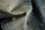NEIGBORL Washed Distressed Flared Jeans