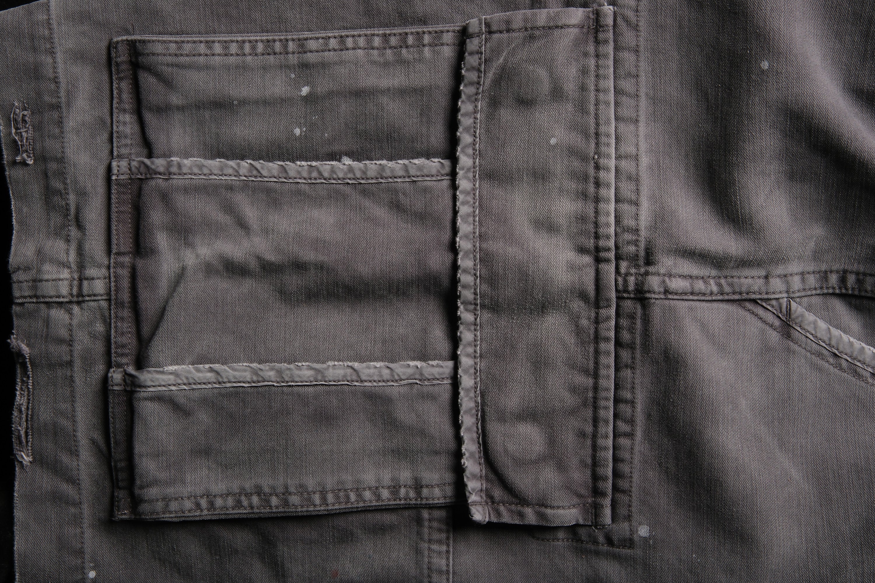 NEIGBORL Distressed Multi-Pocket Washed Cargo Shorts