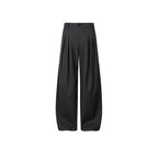 OKAYTHXBYE Essential Pleat Wide-Leg Trousers