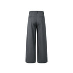 OKAYTHXBYE Essential Pleat Wide-Leg Trousers