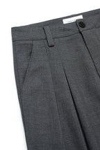 OKAYTHXBYE Essential Pleat Wide-Leg Trousers