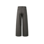 OKAYTHXBYE Essential Pleat Wide-Leg Trousers