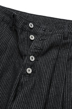 OKAYTHXBYE Classic Pleated Wide-Leg Jeans