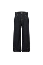 KREATE Inverted Deconstructed Baggy Jeans