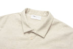 OKAYTHXBYE Floral Embossed Stand Collar Shirt