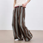 TUIMU Striped Wide-Leg Lounge Pants