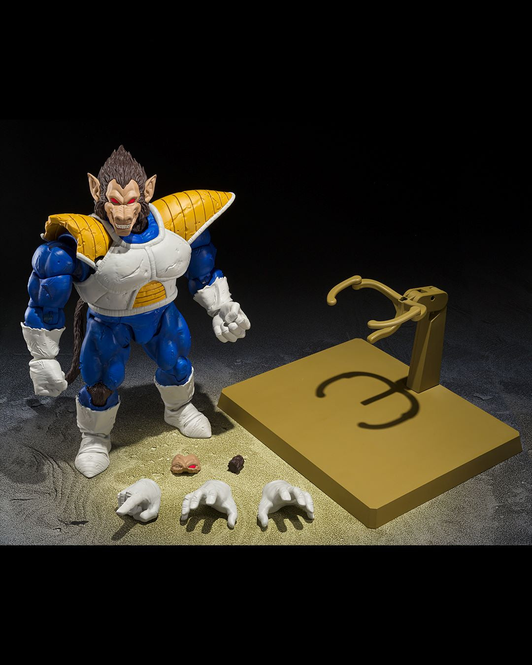 SDCC 2025 S.H. Figuarts Dragon Ball Z Great Ape Vegeta Action Figure Exclusive