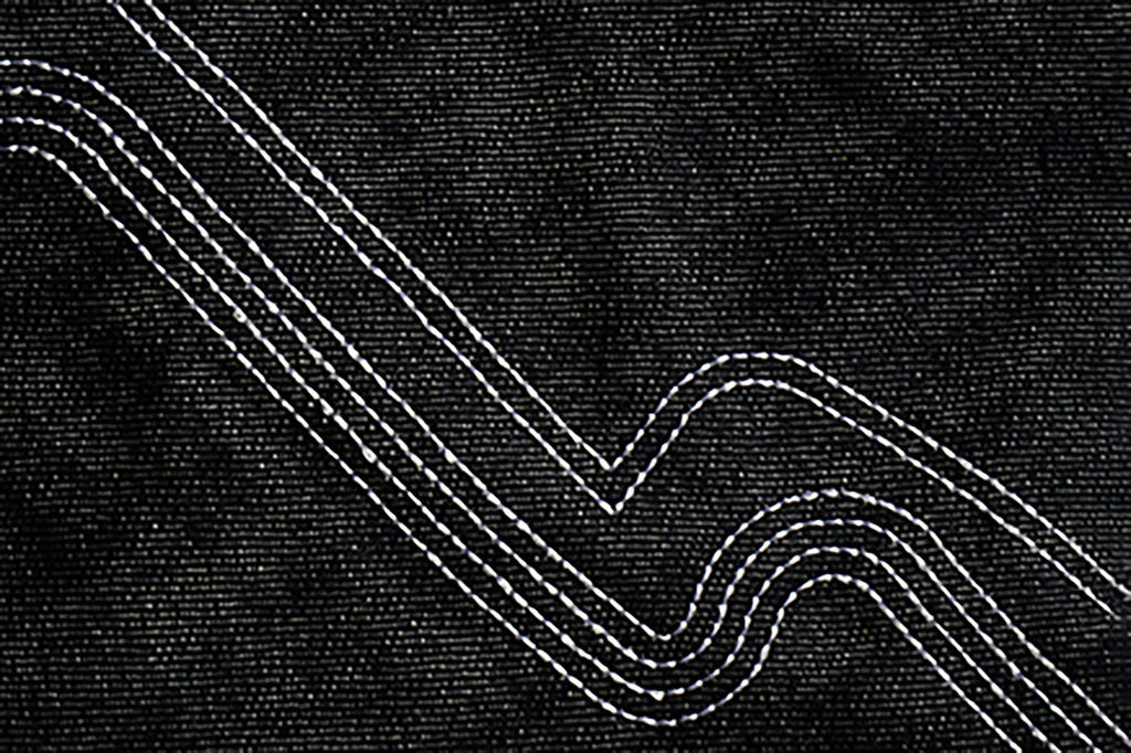 VINKID Embroidered Dove Stitched Selvedge Jeans