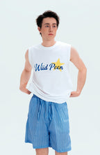 WIID Striped Drawstring Board Shorts