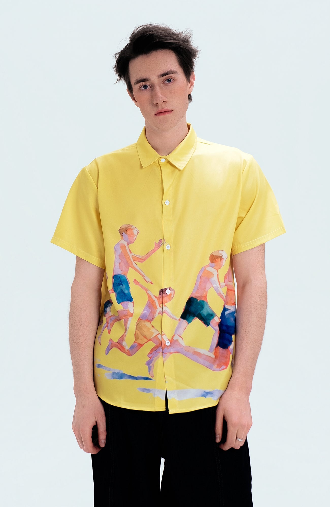 WIID Watercolor Summer Boys Half Shirt