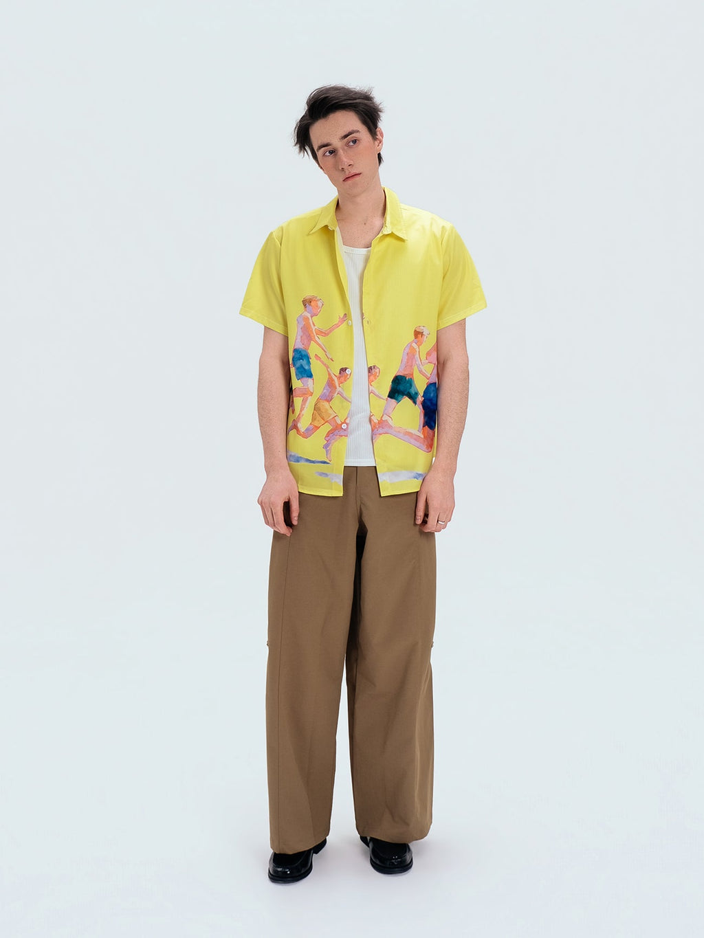 WIID Watercolor Summer Boys Half Shirt
