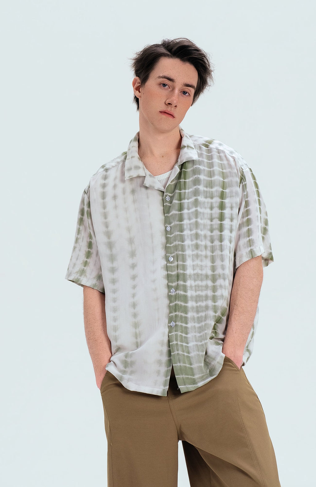 WIID Tie-Dye Cuban Half Shirt